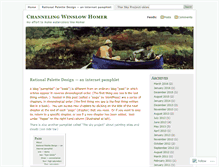 Tablet Screenshot of channeling-winslow-homer.com